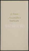 Jean de La Fontaine: A szerelmes kurtizán. Válogatott széphistóriák. Vál.: Rónay György. Ford.: Babits Mihály, Jékely Zoltán, Rónay György. Győry Miklós illusztrációival. Bp., 1963, Magyar Helikon, 169+7 p. Kiadói aranyozott egészbőr-kötésben. Számozott (268./1400) példány.