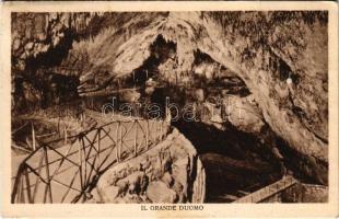 1925 Postojna, Postumia, Adelsberg; Grotte di Postumia, Il Grande Duomo / Postojna Cave, interior (EK)