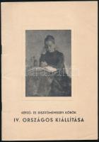 Képző- és díszítőművészeti körök IV. országos kiállítása. (Kiállítási katalógus). Bp., 1955, Ernst-Múzeum (József Attila-ny.), 39+(1) p. Fekete-fehér képekkel illusztrálva. Kiadói tűzött papírkötés, a borítón minimális szakadással.