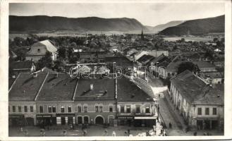 Rozsnyó with flower shop and the shops of Sándor Róth, Lajos Neumann, Gömöri, József Steiner