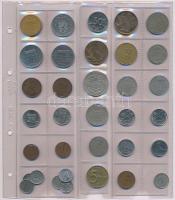 34db-os vegyes belga és holland fémpénz tétel T:AU-VF
34pcs of mixed belgian and dutch metal coin l...