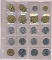 32db-os vegyes francia fémpénz tétel T:AU-VF
32pcs of mixed french metal coin lot C:AU-VF
