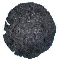 1442-1443. Denár Ag "I. Ulászló" (0,53g) T:VF patina, kitörések Hungary 1442-1443. Denar A...