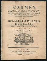1780 Zágráb, Carmen Francisci Sebastianovich [...]