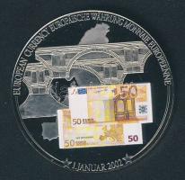 Libéria 2002. 1$ "Európai valuta - 50€" multicolor T:PP