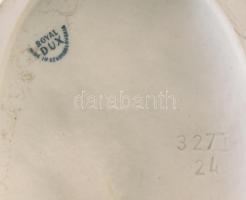 Royal Dux ágaskodó ló. Jelzett, hibátlan, m: 20,5 cm