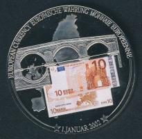 Libéria 2002. 1$ "Európai valuta - 10€" multicolor T:PP