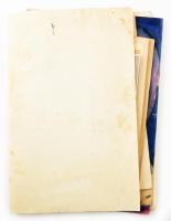 Kass János (1927-2010): össz. 23 db rajz. Klf. technikák, papír, 19 db jelzett, néhány kevés kivétel...