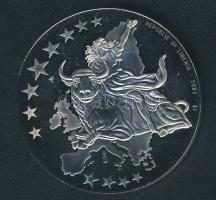 Libéria 2002. 1$ "Európai valuta - 10€" multicolor T:PP