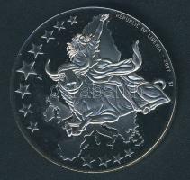 Libéria 2002. 1$ "Európai valuta - 200€" multicolor T:PP