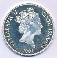 Cook-szigetek 2001. 10D Ag "Nyári Olimpiai 2004 - Athén" T:UNC (eredetileg PP)
Cook Islan...