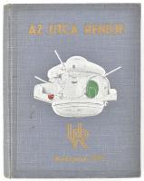 Rezsny Aurél - Medriczky Andor: Az utca rendje. Bp., 1939, (Nádor-ny.), VI+496 p. Kiadói aranyozott és ezüstözött, dombornyomott egészvászon-kötés, a címlap és az első néhány lap kissé szakadt, a címlap kijár.