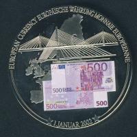 Libéria 2002. 1$ "Európai valuta - 500€" multicolor T:PP