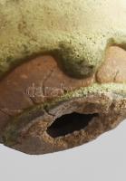 Sarkantyu Judit (1947- ): ZEN meditációs installáció. Egyedi készítésű kerámia, színes mázakkal, 6 r...