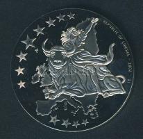 Libéria 2002. 1$ "Európai valuta - 500€" multicolor T:PP