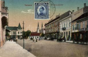 Versec with the Glass Yard, Hotel, Cinema and Temesi savings bank (EB)