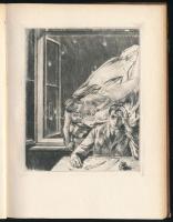 Musset, Alfred de: Die Nächte. Deutsche Nachdichtung von Irene Kafka. Originalradierungen von Christ...