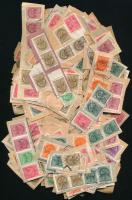 Áztatni való Templom bélyegek ömlesztve borítékban, régi gyűjtésből