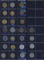 Jó világpénz tétel, 800db, régi és új, nagyon sok jobbal, sok tengerentúllal!