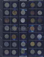 Jó világpénz tétel, 800db, régi és új, nagyon sok jobbal, sok tengerentúllal!