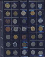 Jó világpénz tétel, 800db, régi és új, nagyon sok jobbal, sok tengerentúllal!