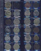 Jó világpénz tétel, 800db, régi és új, nagyon sok jobbal, sok tengerentúllal!