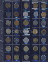 Jó világpénz tétel, 800db, régi és új, nagyon sok jobbal, sok tengerentúllal!