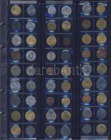 Jó világpénz tétel, 800db, régi és új, nagyon sok jobbal, sok tengerentúllal!