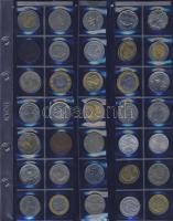 Jó világpénz tétel, 800db, régi és új, nagyon sok jobbal, sok tengerentúllal!