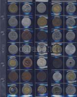 Jó világpénz tétel, 800db, régi és új, nagyon sok jobbal, sok tengerentúllal!