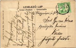 1912 Abaújszántó, látkép. "Ideal" W.L. Bp. 5542. Span Ignác kiadása (EK)