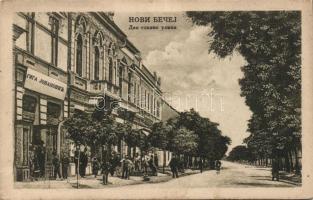 Törökbecse (Novi Becej) with the shop of Jovanovic