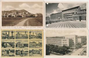 21 db RÉGI és MODERN történelmi magyar város képeslap vegyes minőségben / 21 pre- 1945 and modern historical Hungarian town-view postcards in mixed quality