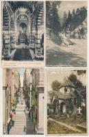 21 db RÉGI külföldi város képeslap vegyes minőségben / 21 pre-1945 mostly European town-view postcards