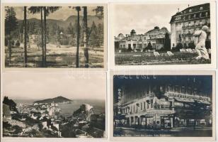 21 db RÉGI külföldi város képeslap vegyes minőségben / 21 pre-1945 European town-view postcards