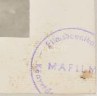 Jávor Pál és Tasnády Fekete Mária az Egy asszony visszanéz című film meghitt jeleneteiben, 3 db régi...