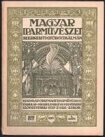 1914 A Magyar Iparművészet 4. száma Nagy Sándor szecessziós címlapjával