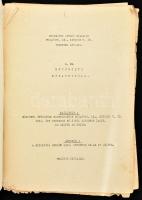 1961 Bizományi Áruház Vállalat 4 . sz. művészeti képaukció katalógusa. 10 p. Kiadói papírborítóval, ...