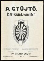 -  1917 A gyűjtő. Der Kunstsammler. Művészeti folyóirat. Tardos-Taussig különszám Szerk.: Dr. Siklóssy László. VII. évf. 7. sz.,