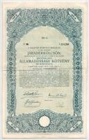 Budapest 1955. "Hatodik Békekölcsön" nyereménykötvénye 100Ft értékben (5x) sorszámkövetők ...