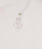 Zsolnay apróvirágos kávés készlet, hiányos, kopással, pattogzással, jelzett