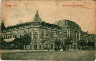 1907 Nagyvárad, Oradea; Kereskedelmi csarnok / trade hall (Rb)