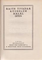 Raith Tivadar költeményei, Rilke-fordítása és geopolitikai tanulmánya (4 számozott, aláírt mű, egybe...
