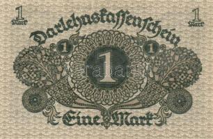 Német Birodalom / Weimari Köztársaság 1920. 1M (4x) egymás utáni sorszámokkal T:I