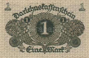 Német Birodalom / Weimari Köztársaság 1920. 1M (4x) egymás utáni sorszámokkal T:I