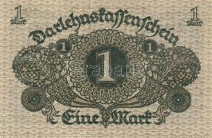 Német Birodalom / Weimari Köztársaság 1920. 1M (4x) egymás utáni sorszámokkal T:I