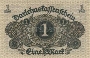 Német Birodalom / Weimari Köztársaság 1920. 1M (4x) egymás utáni sorszámokkal T:I