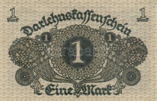 Német Birodalom / Weimari Köztársaság 1920. 1M (4x) egymás utáni sorszámokkal T:I