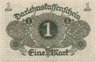 Német Birodalom / Weimari Köztársaság 1920. 1M (3x) egymás utáni sorszámokkal T:I