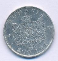 Románia 1942. 200L Ag "I. Mihály" T:XF,VF ph, ü.
Romania 1942. 200 Lei Ag "Mihai I&q...